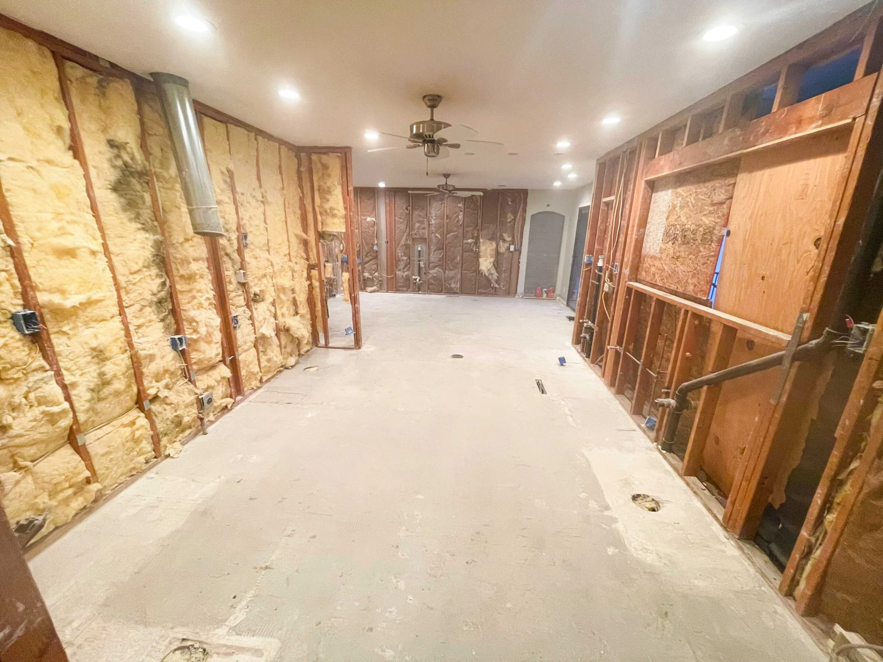 Living room full gut