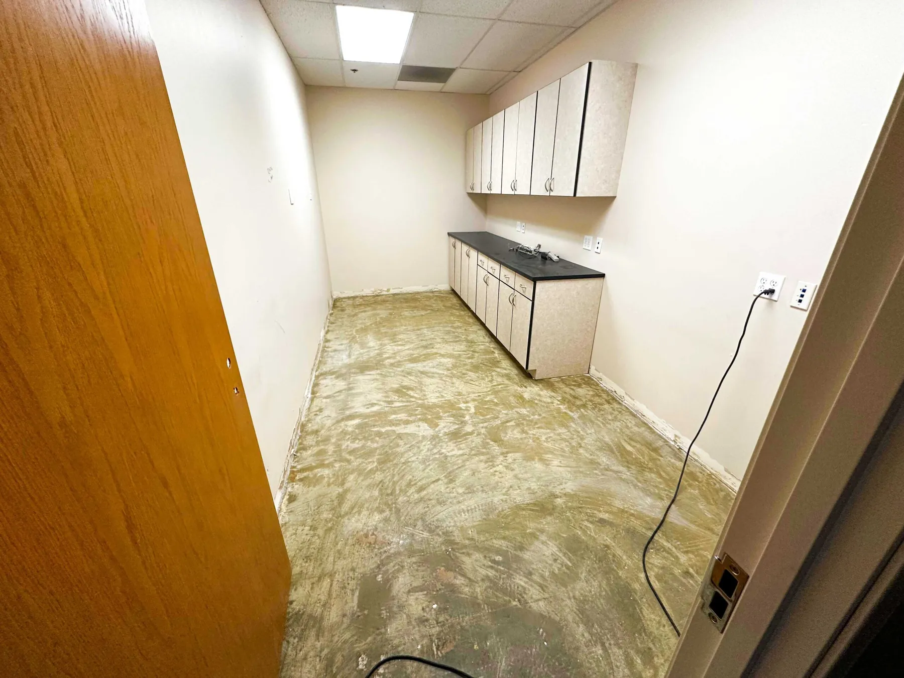 Office flooring removal