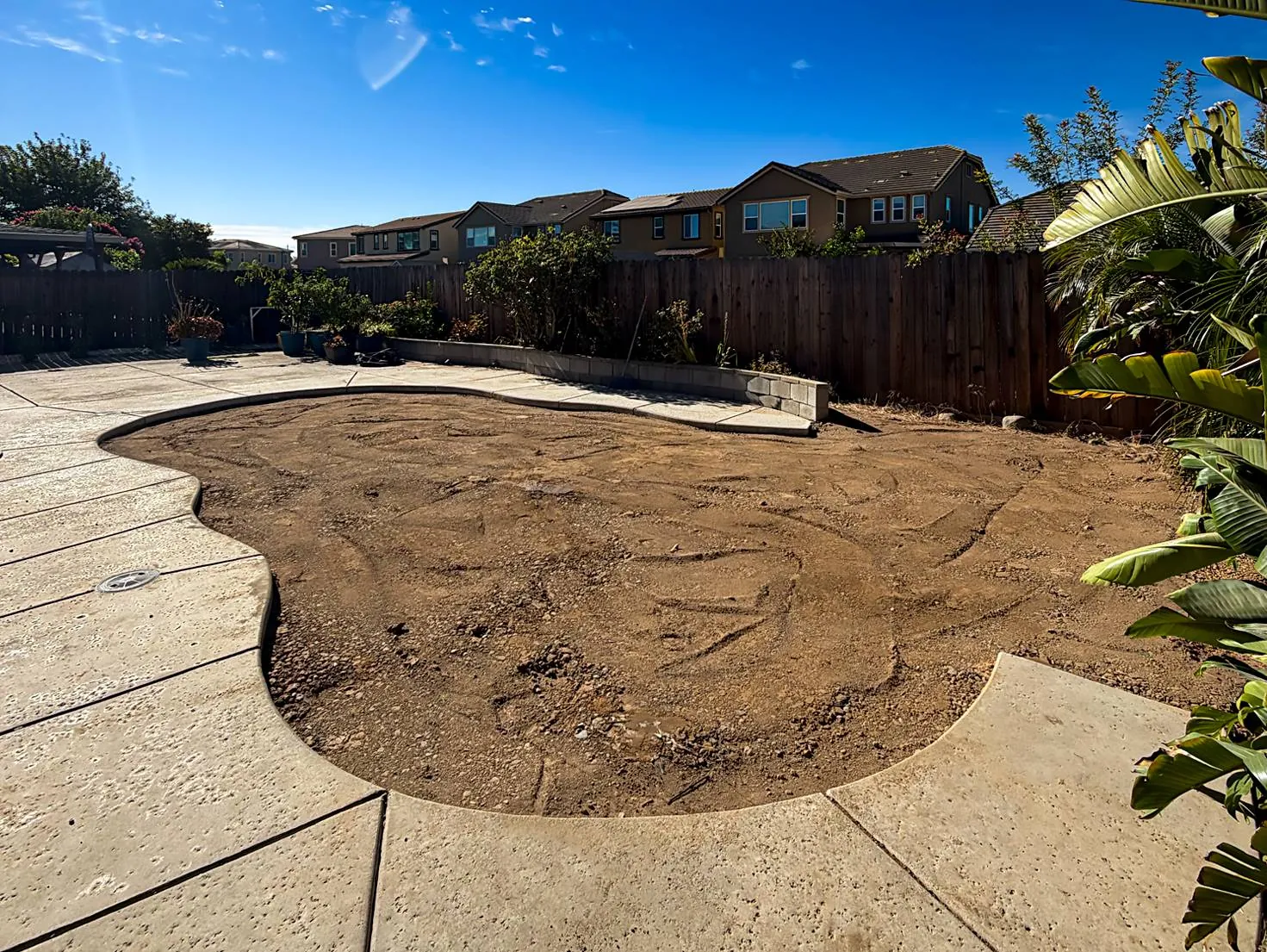 Kidney pool filled and graded
